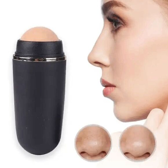 Face Oil Absorbing Roller Volcanic Stone - Picture 9 of 13